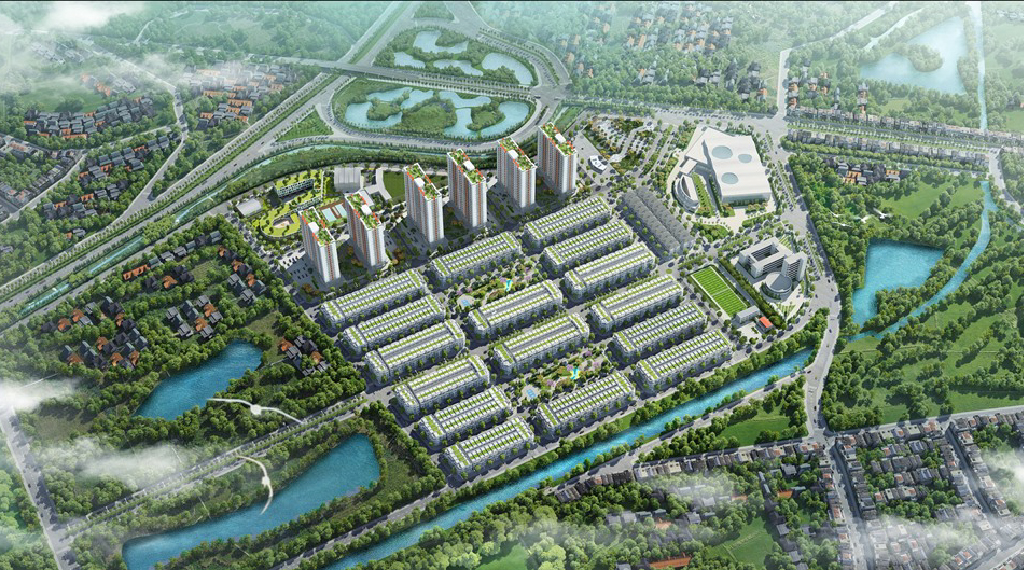 Điểm nhấn thiết kế cảnh quan và tiện ích nội khu Him Lam Green Park