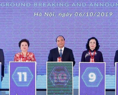 Groundbreaking ceremony for first smart city project in Hanoi
