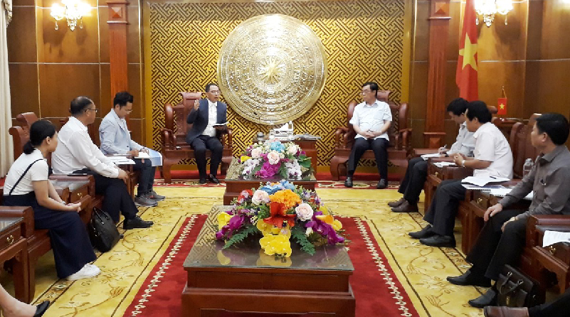 Doanh nghiệp Hàn Quốc muốn đầu tư nhà máy thời trang xuất khẩu tại Quảng Trị