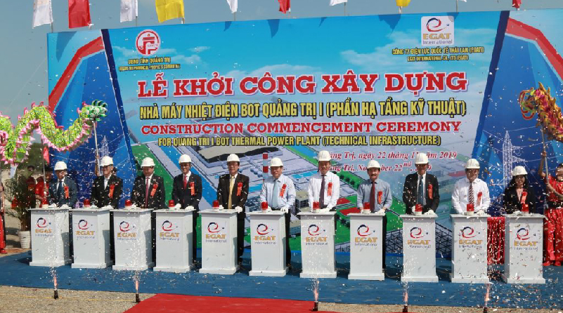 Khởi công xây dựng Nhà máy Nhiệt điện BOT Quảng Trị 1