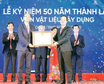 Vietnam Institute of Building Materials celebrated 50th anniversary