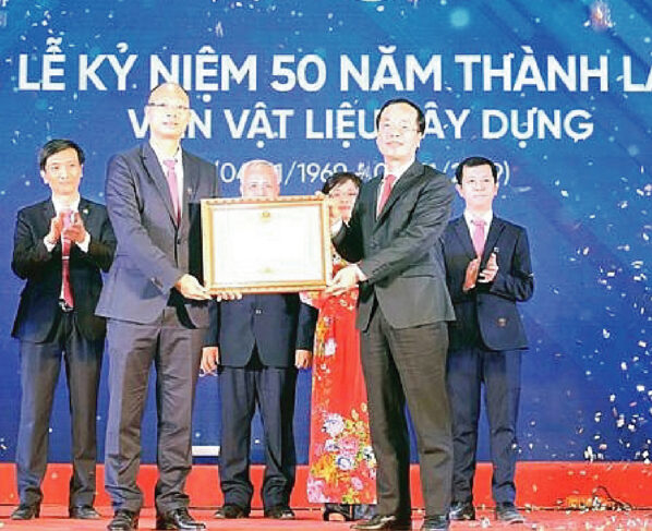 Vietnam Institute of Building Materials celebrated 50th anniversary
