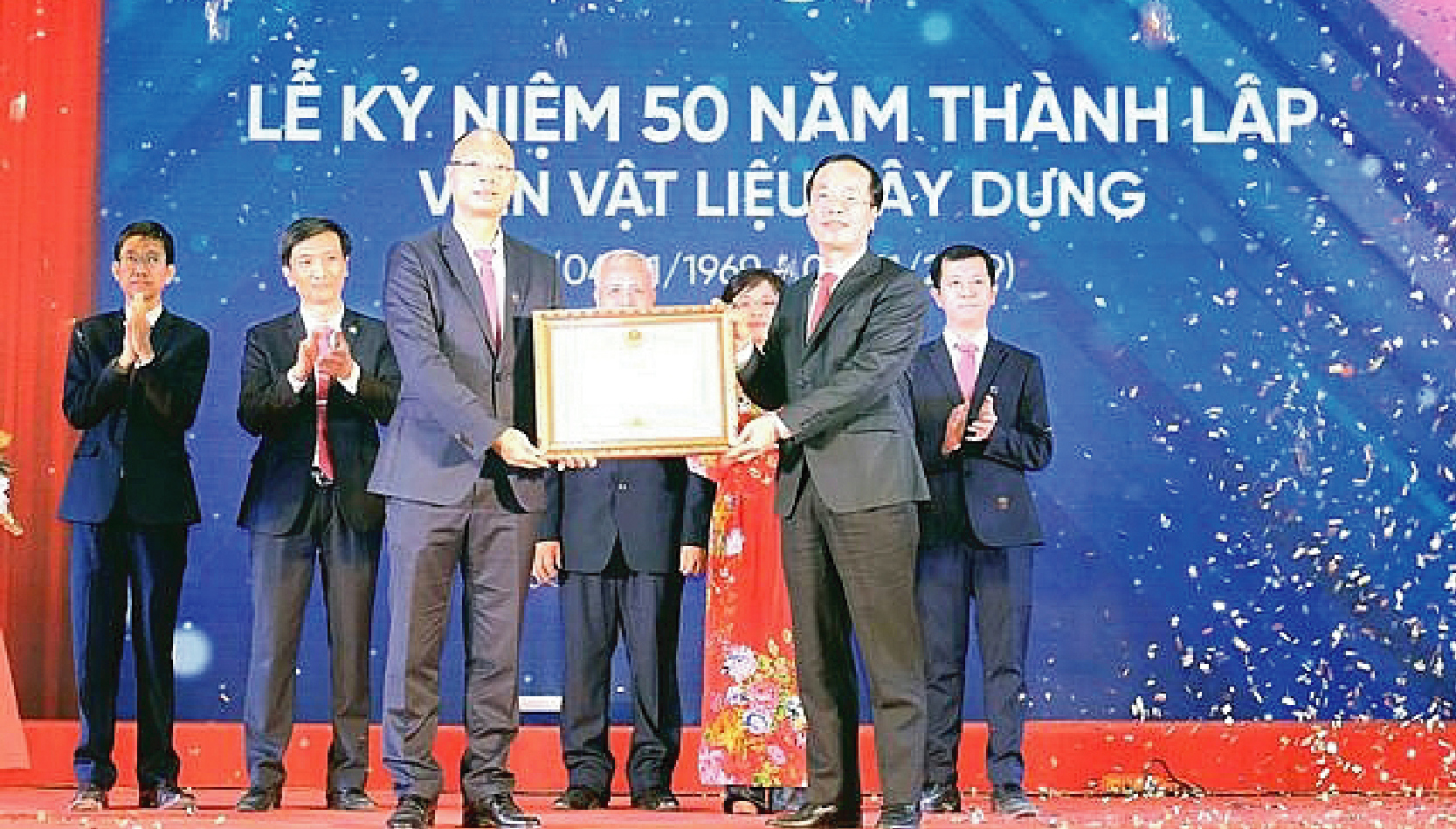 Vietnam Institute of Building Materials celebrated 50th anniversary