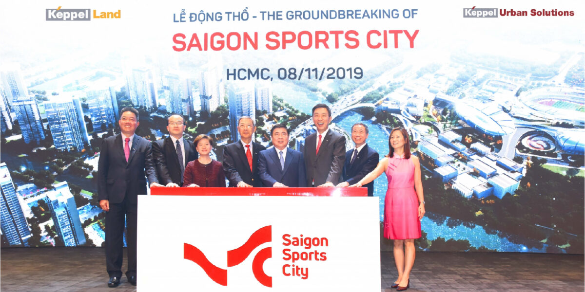 Keppel breaks ground on Saigon Sports City