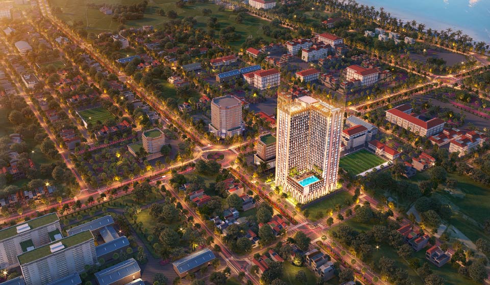 Chất Champa trong kiến trúc Apec Mandala Grand Phú Yên