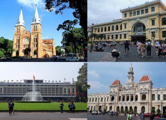 Những công trình cổ kính có kiến trúc “siêu độc” giữa Sài Gòn