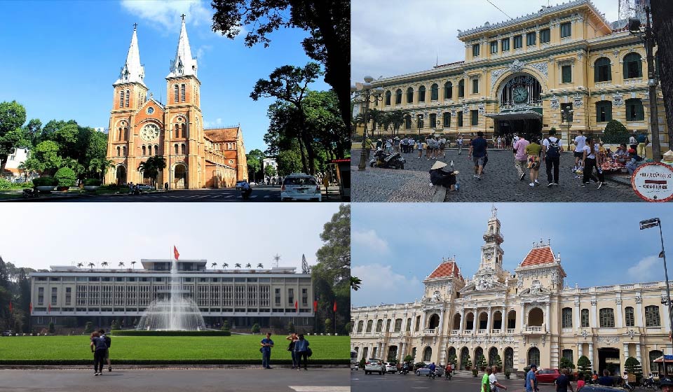 Những công trình cổ kính có kiến trúc “siêu độc” giữa Sài Gòn