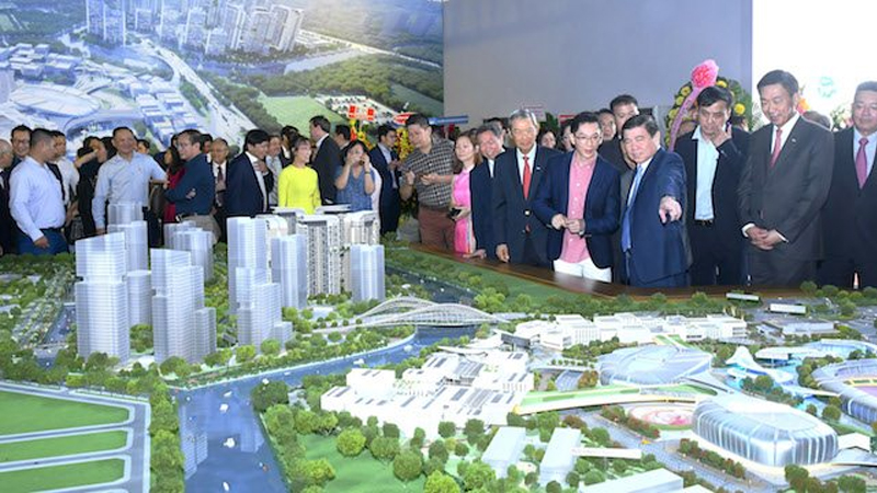 Keppel breaks ground for Saigon Sports City