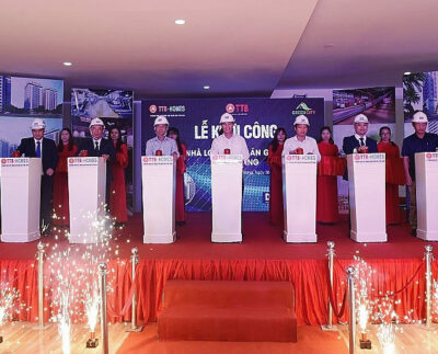 TTB kicks off construction of Lotus 2 building at Green City