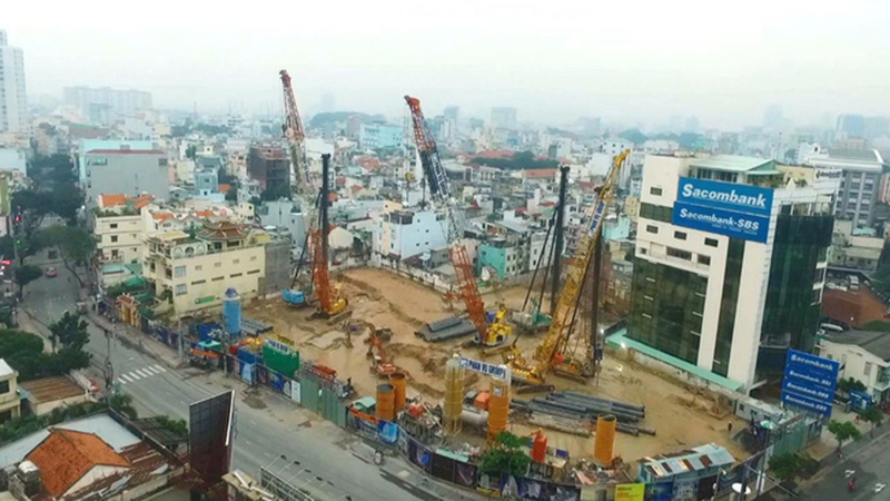 Công nghệ khoan hạ cọc – Giải pháp thi công nền móng tối ưu cho các công trình xây chen