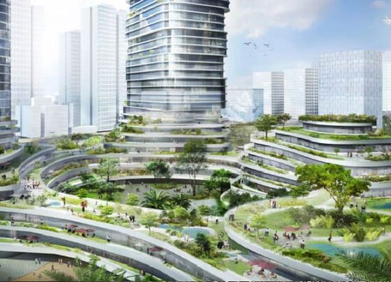 Ole Scheeren unveils plans for a spectacular 'sky forest' in Vietnam