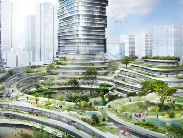 Ole Scheeren unveils plans for a spectacular 'sky forest' in Vietnam
