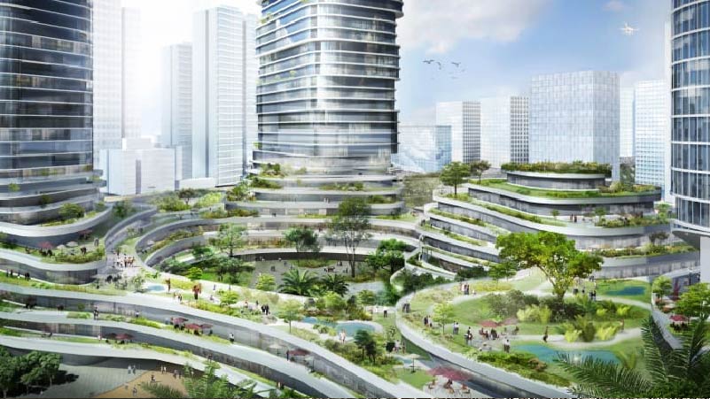 Ole Scheeren unveils plans for a spectacular ‘sky forest’ in Vietnam