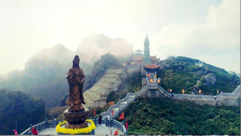 Kiến trúc trên đỉnh Fansipan kế thừa hình ảnh sơn tự xưa kia