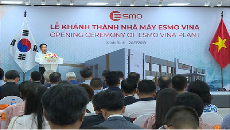 Khánh thành Nhà máy ESMO VINA