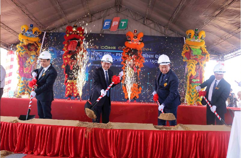 FPT khởi công xây dựng Đại học FPT tại Bình Định