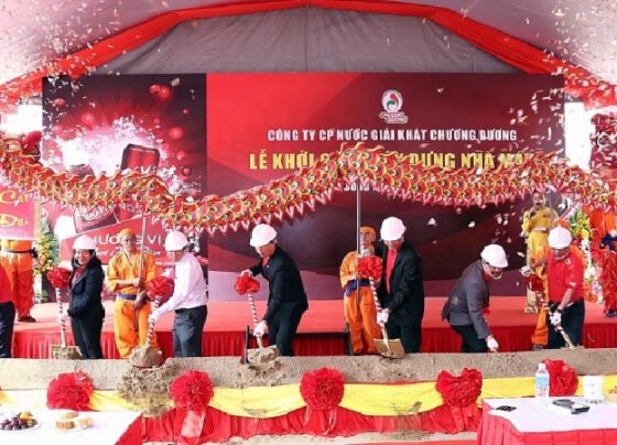 Nước giải khát Chương Dương khởi công xây dựng nhà máy 80 tỉ đồng tại Đồng Nai