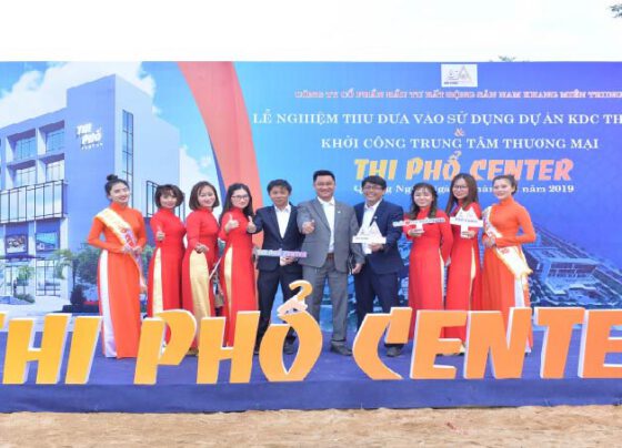 Khởi công Trung tâm thương mại tại Dự án Thi Phổ Center