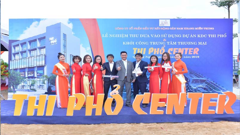 Khởi công Trung tâm thương mại tại Dự án Thi Phổ Center