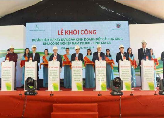 Khởi công dự án khu công nghiệp Nam Pleiku tại Tây Nguyên