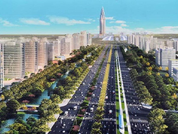 Hanoi: Groundbreaking of Nhat Tan - Noi Bai Smart City project