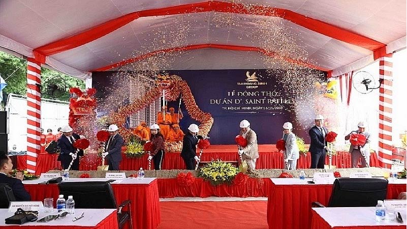 Tân Hoàng Minh động thổ tòa cao ốc văn phòng 19 tầng tại khu ‘đất vàng’ quận 1