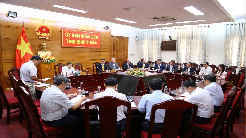 Energy Capital Việt Nam cam kết thực hiện dự án khí điện 5 tỷ USD tại tỉnh Bình Thuận