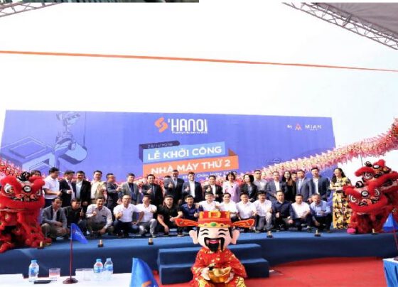 Sơn Hà Nội khởi công nhà máy sản xuất thứ 2 tại Hưng Yên, tạo thêm việc làm cho hàng trăm lao động