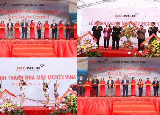Công ty TNHH MCNEX VINA khánh thành nhà máy 3