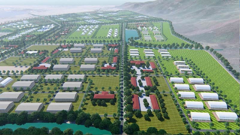 Phu Yen High-tech Agricultural Park nears completion