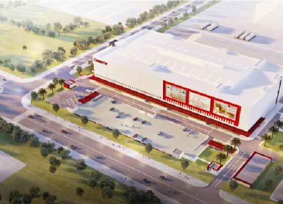 Hoà Bình khởi công dự án TTTM 40 triệu USD cung cấp đủ các loại vật liệu xây dựng, nội thất nhập khẩu tại KCN Long Hậu