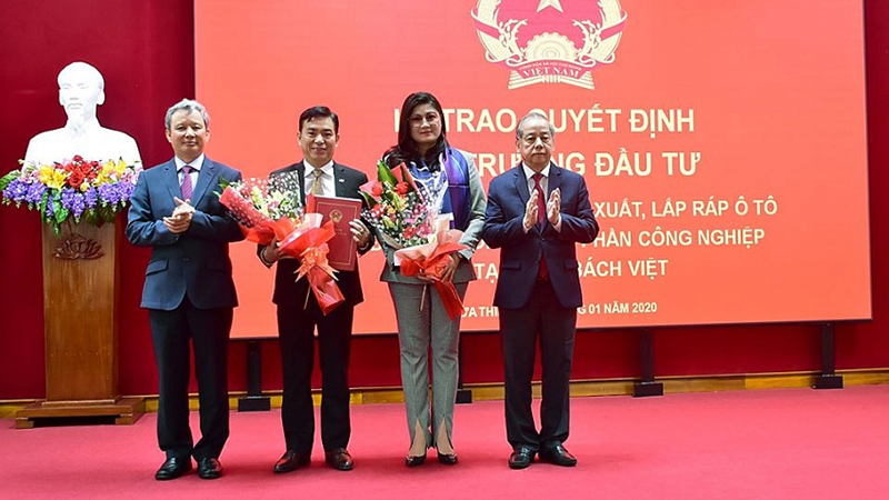 $113 million auto assembly and manufacturing complex licensed