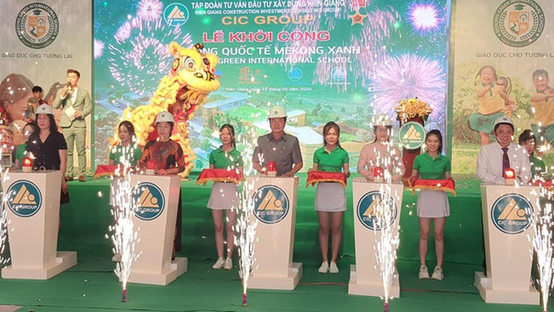 Khởi công xây dựng Trường Quốc tế Mekong Xanh