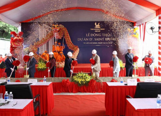 Tân Hoàng Minh động thổ toà cao ốc văn phòng tại TP HCM
