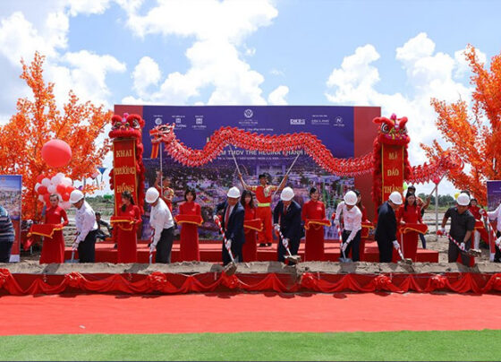 Động thổ khu kinh tế đêm tại Khu đô thị Cát Tường Western Pearl 2