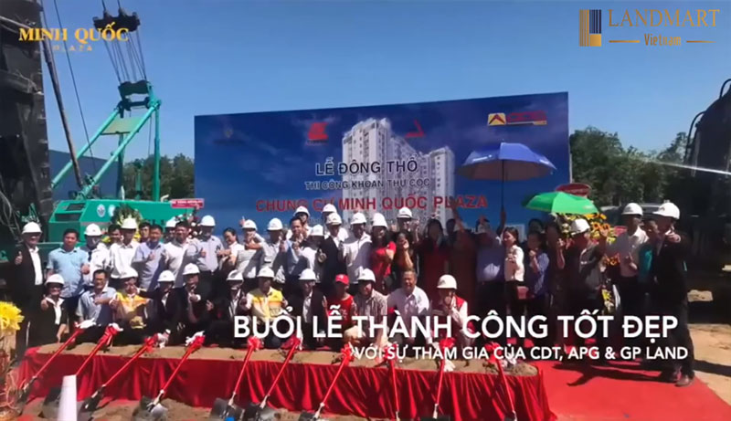 Lễ động thổ dự án Minh Quốc Plaza