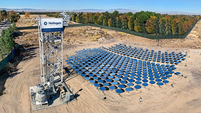 Heliogen’s 1000C solar-heating technology could be key to low-emission cement