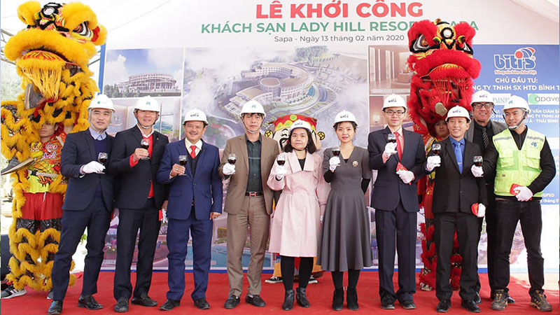 Hòa Bình khởi công dự án Lady Hill Resort Sapa