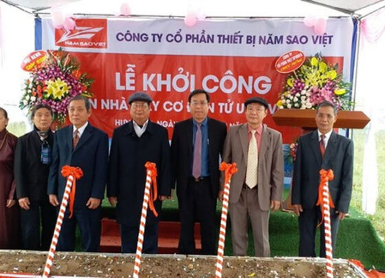 Khởi công xây nhà máy cơ điện tử UHC Việt Nam 100 tỷ