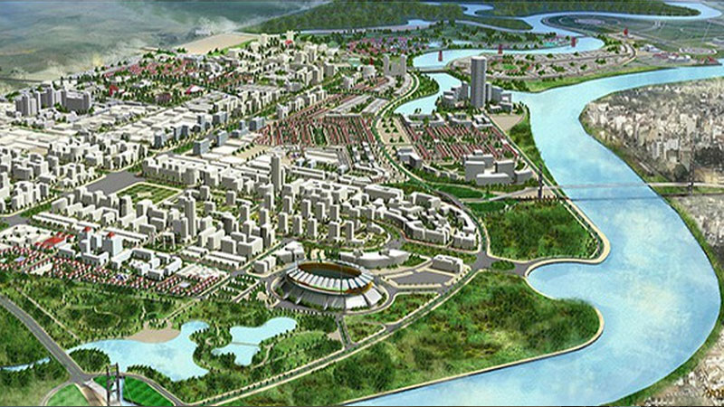 Đầu tư gần 9.300 tỷ đồng vào Khu đô thị mới Bắc Sông Cấm
