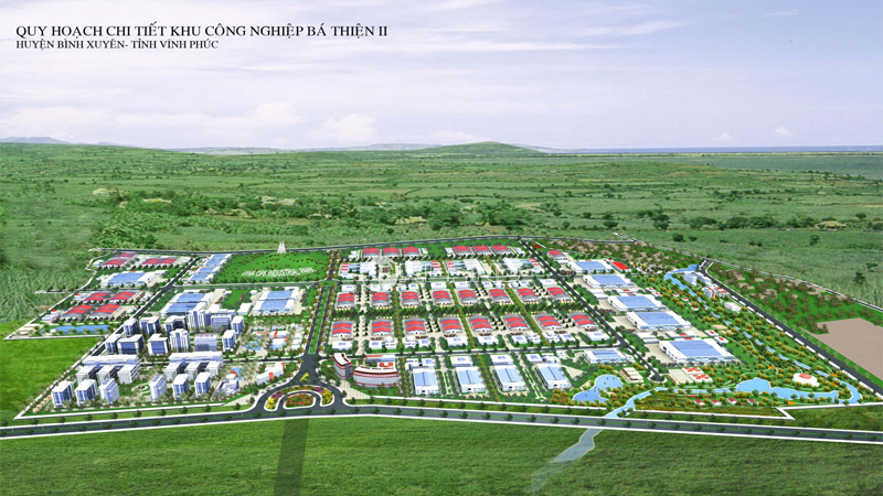 Dự án khu công nghiệp Bá Thiện khởi công