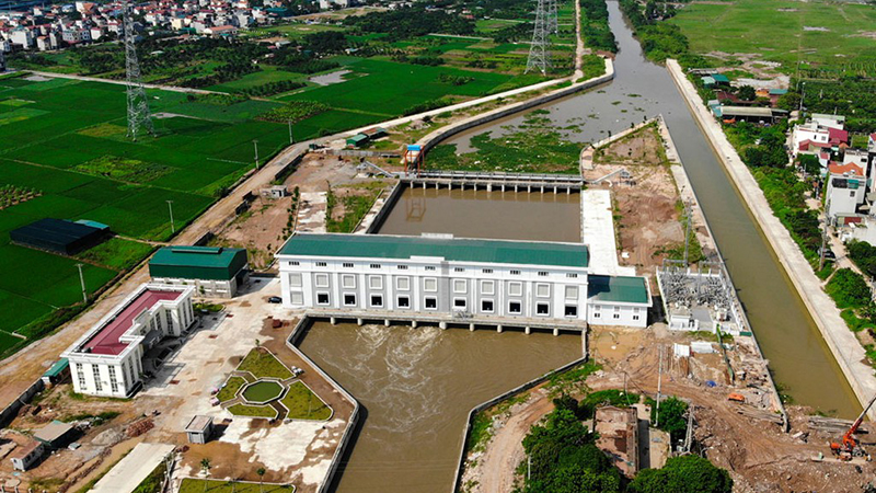 Dự án Trạm bơm tiêu Yên Nghĩa (Hà Nội): Mời thầu gói thầu xây lắp gần 300 tỷ đồng