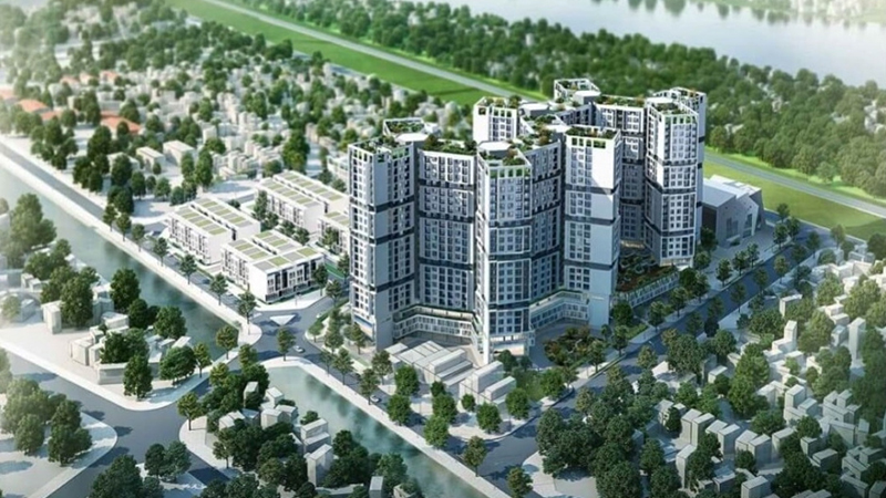 Hà Nội sắp có thêm công trình tổ hợp nhà ở Đức Giang Residence 5,43ha