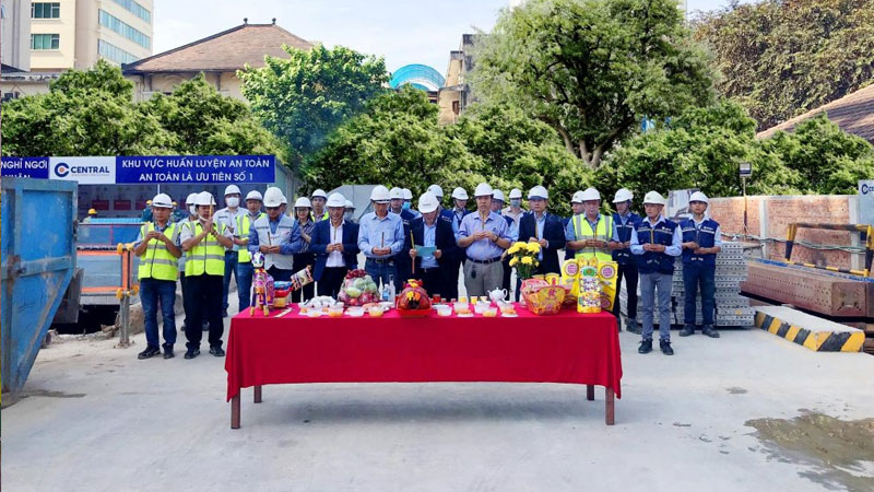 CENTRAL triển khai thi công phần thân tòa cao ốc số 5 Lê Quý Đôn, Q3, TP. HCM