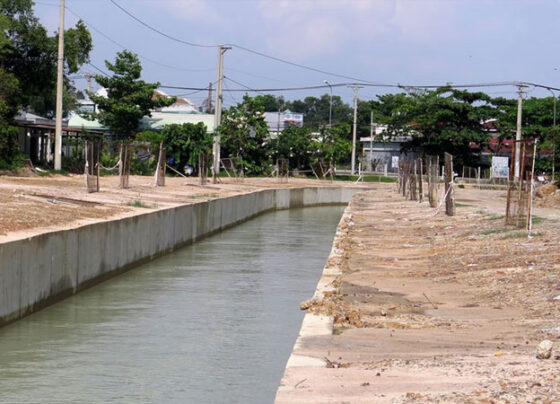 Liên danh 3 nhà thầu thi công Hệ thống thủy lợi Hói Sóc - Cầu Nậy (Hà Tĩnh)