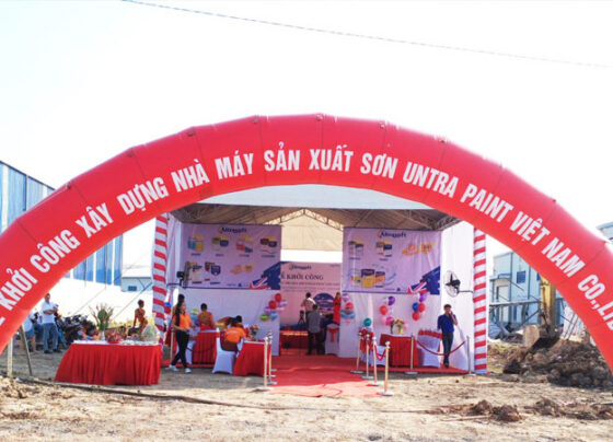 Lễ khởi công dự án UNTRA PAINT Việt Nam