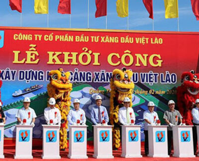 Work starts on petrol warehouse in central Quang Tri province