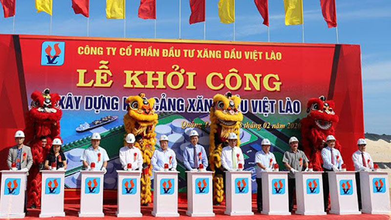 Work starts on petrol warehouse in central Quang Tri province