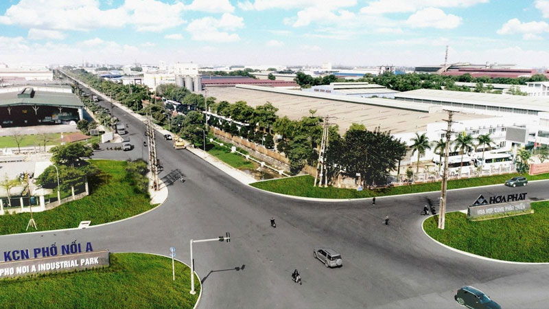 Hòa Phát muốn tăng quy mô khu công nghiệp ở Hưng Yên từ 300ha lên 500ha