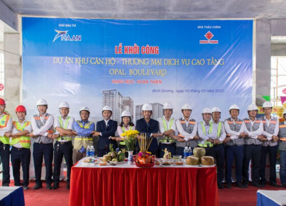 Lễ Khởi Công Dự Án Khu Căn Hộ Thương Mại Dịch Vụ Cao Tầng Opal Boulevard_Bình Dương